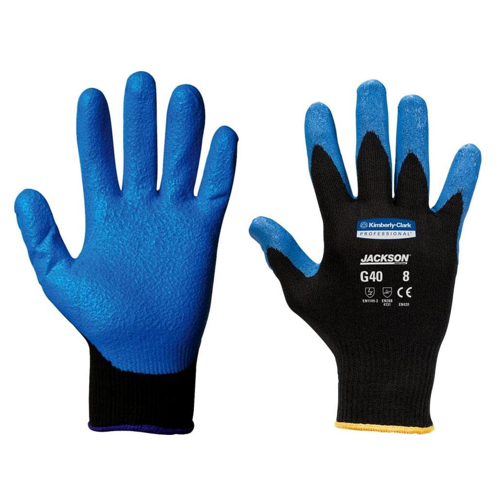 GUANTES G-40 PALMA DE NITRILO KIMBERLY CLARK