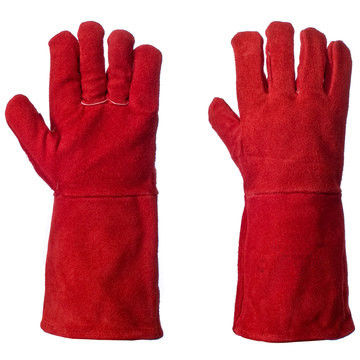 GUANTES DE SOLDADOR LARGOS