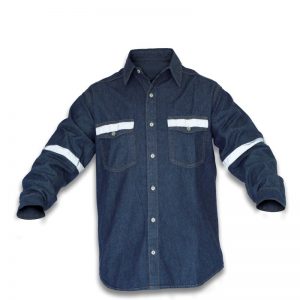 CAMISA DE JEAN CRUDO